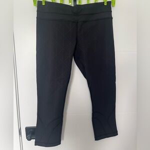 Lululemon Black cropped Leggings